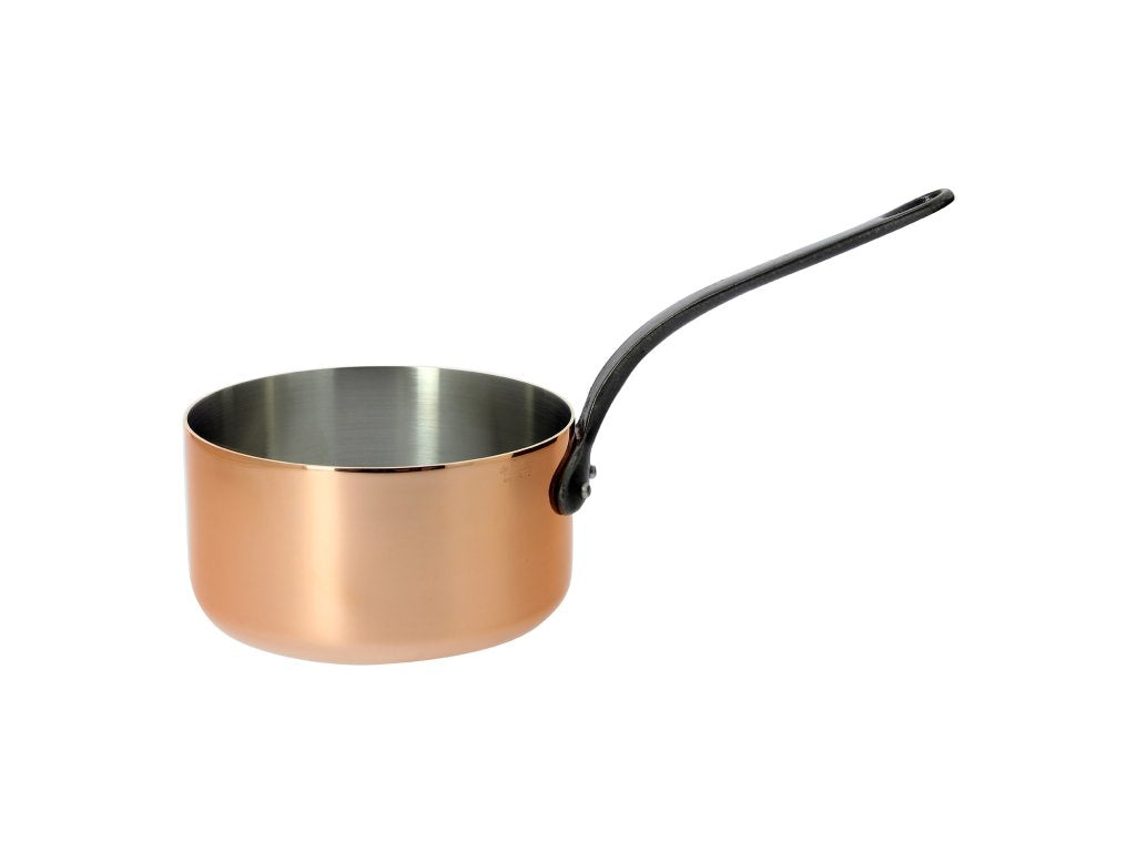 de Buyer Kastrull INOCUIVRE 14 cm, gjutjärnshandtag, koppar