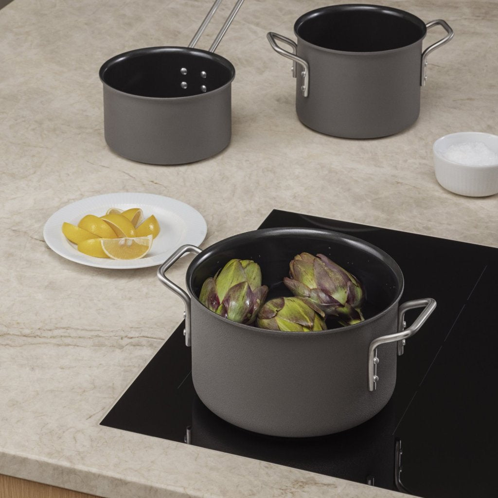 Eva Solo Kastrull GREY LINE 16 cm, 1,8 l, aluminium