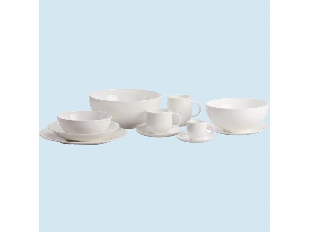 Alessi Desserttallrik ALL-TIME, 20 cm, vit