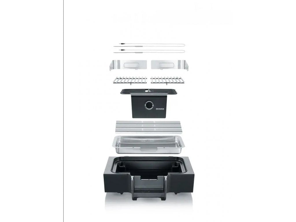 Severin Elektrisk utegrill PG 8105 SEVO GS, 3000 W