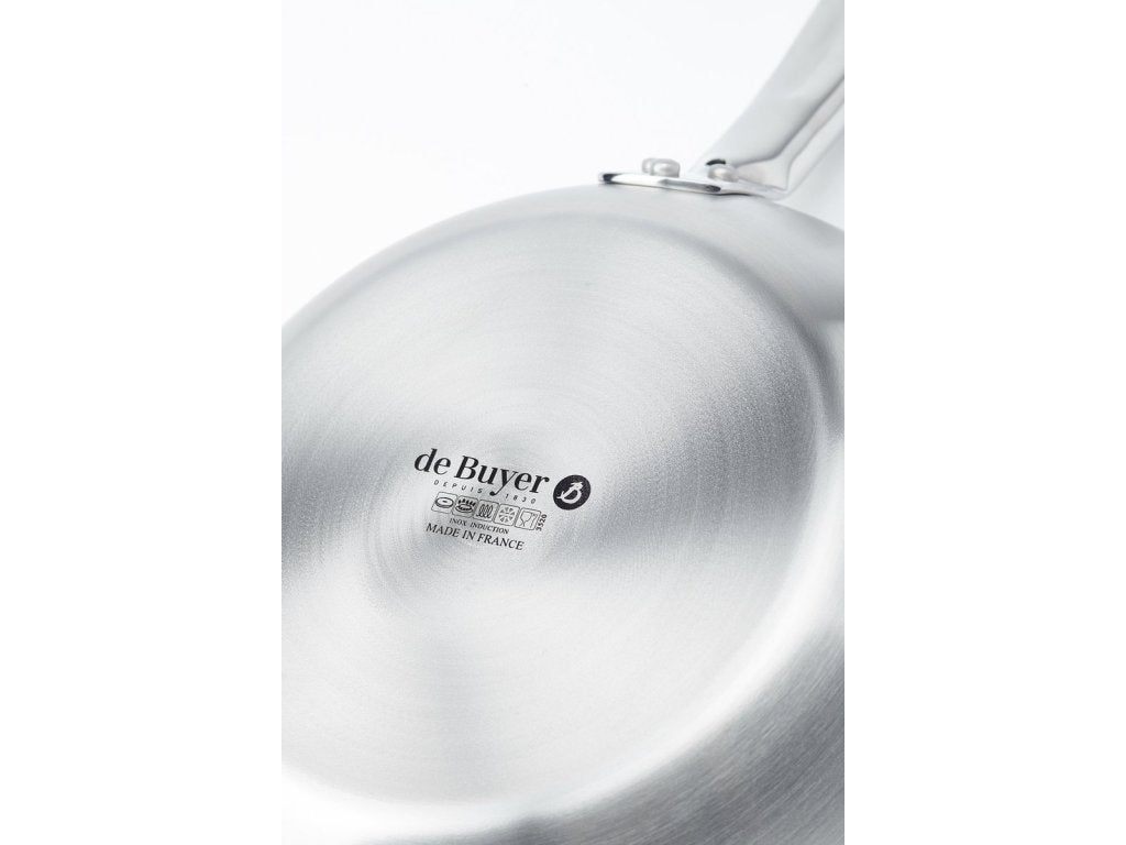 de Buyer Stekpanna ALCHIMY 24 cm, 2,5 l, rundad, rostfritt stål