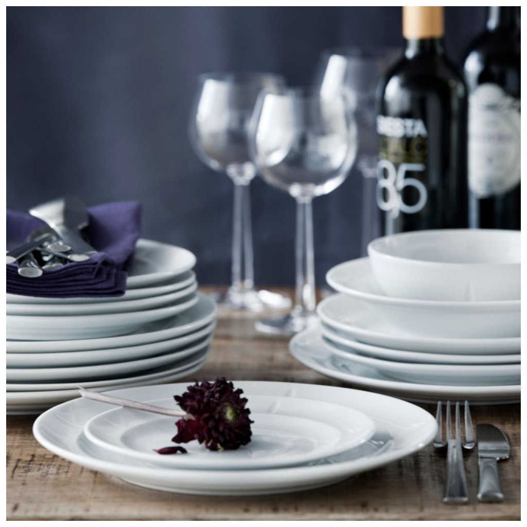 Rosendahl Tallrik GRAND CRU SOFT Rosendahl 23 centimeter white