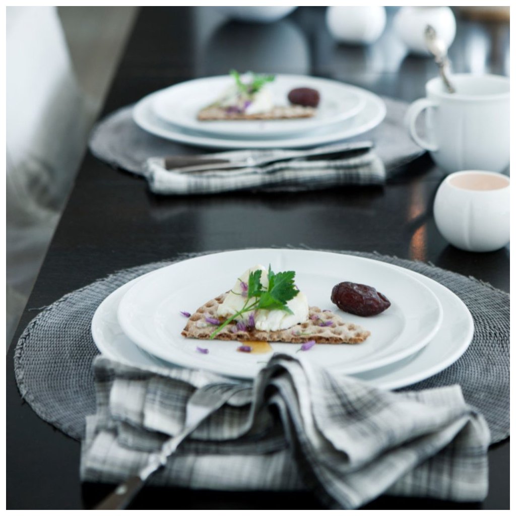 Rosendahl Tallrik GRAND CRU SOFT Rosendahl 23 centimeter white