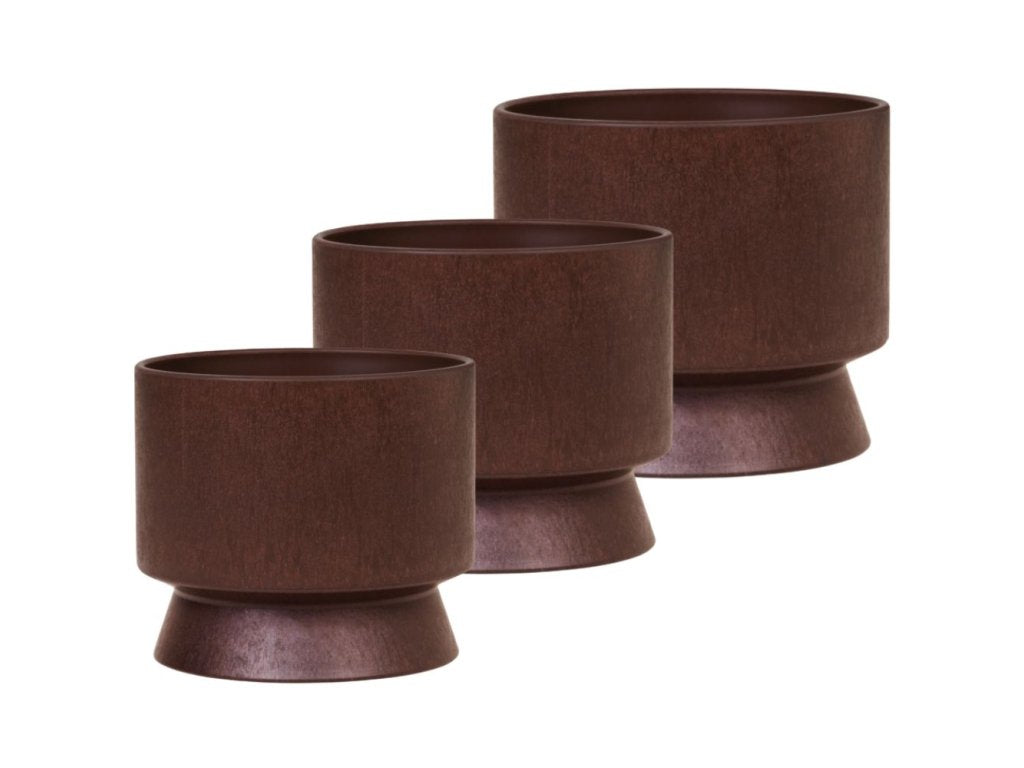 Rosendahl Blomkruka RECYCLED 19 cm, vinröd