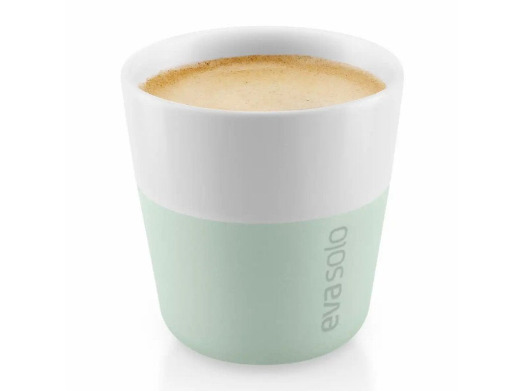 Eva Solo Espressomugg, set i 2 delar, 80 ml, salvia