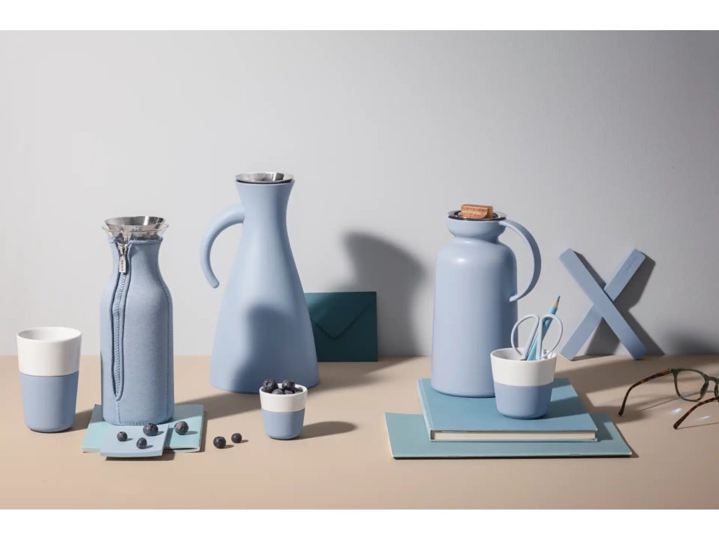 Eva Solo Caffe latte-mugg, set i 2 delar, 360 ml, blå