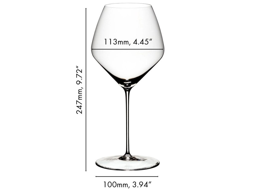 Riedel Pinot Noir/Nebbiolo Vinglas, 2-pack, Veloce 76,8 cl  – Original, ej auktoriserad återförsäljare