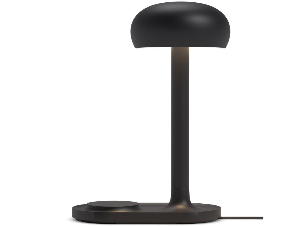 Eva Solo Bordslampa EMENDO 29 cm, med trådlös Qi-laddare, svart