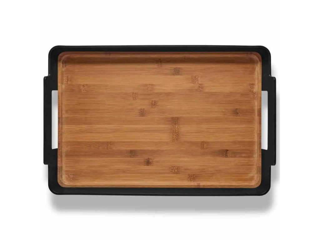 Eva Solo Serveringsbricka NORDIC KITCHEN 50 x 35 cm, svart, plast/bambu