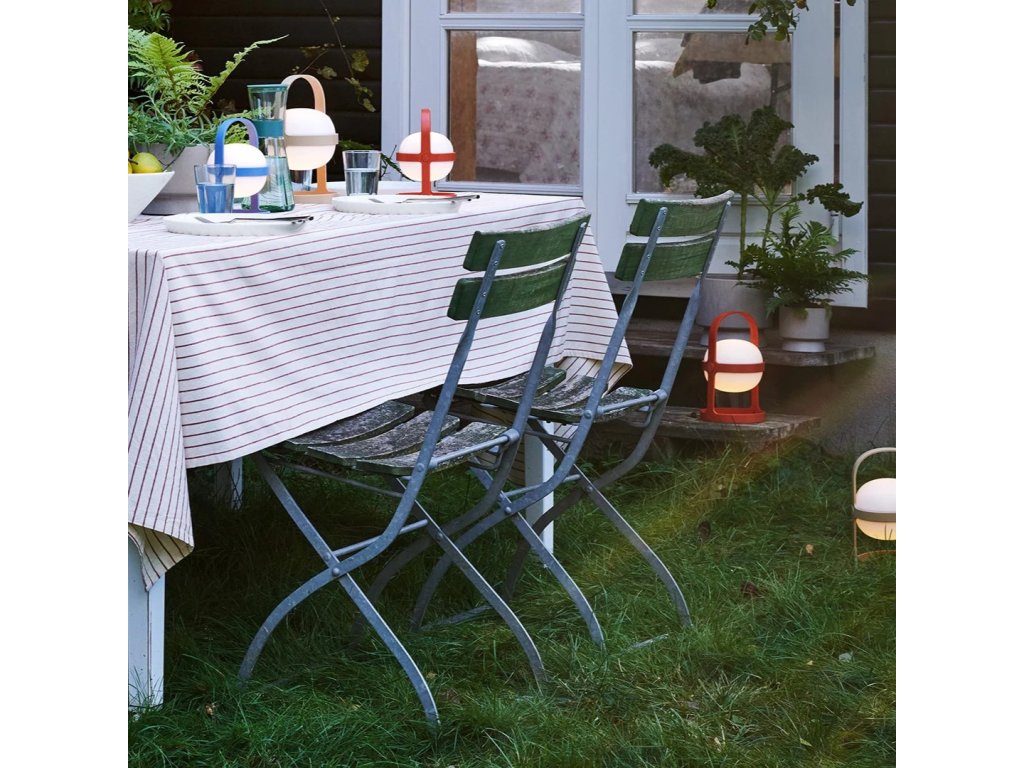 Rosendahl Bärbar bordslampa SOFT SPOT 25 cm, LED, himmelsblå