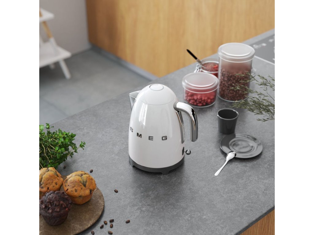 Smeg Elektrisk vattenkokare KLF03WHEU 1,7 l, vit