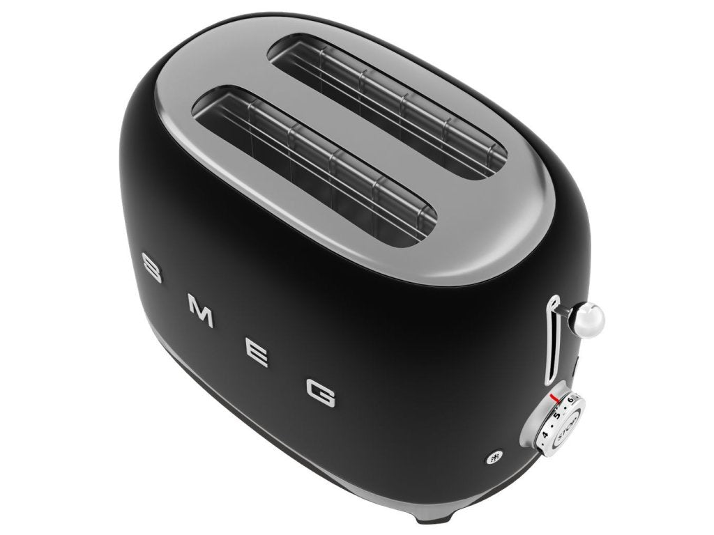 Smeg Brödrost TSF01BLMEU, 2 skivor, mattsvart