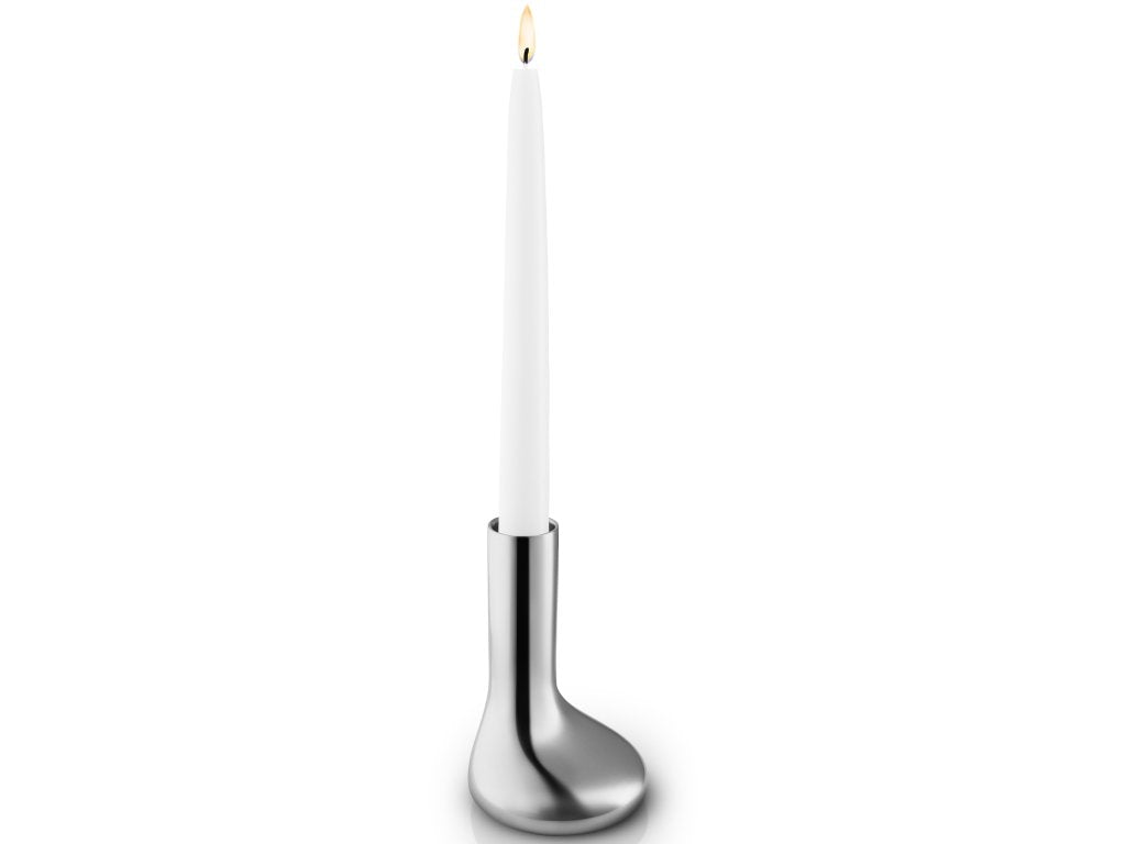 Eva Solo Hållare för middagsljus MELLOW, set i 3 delar, silver, rostfritt stål