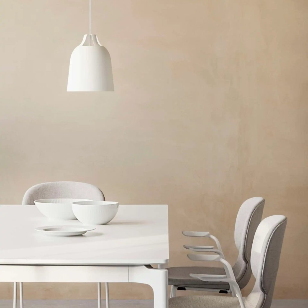 Eva Solo Hängande lampa KLÖVER 29 cm, vit, aluminum