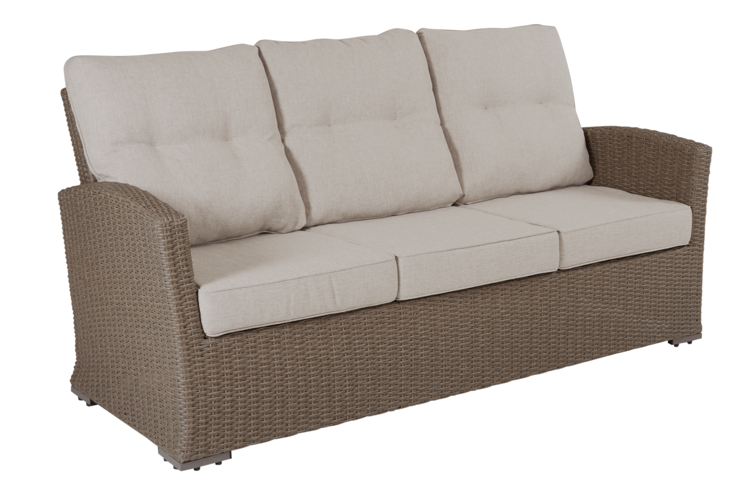 Brafab Ashfield 3-sitssoffa Beige/sand