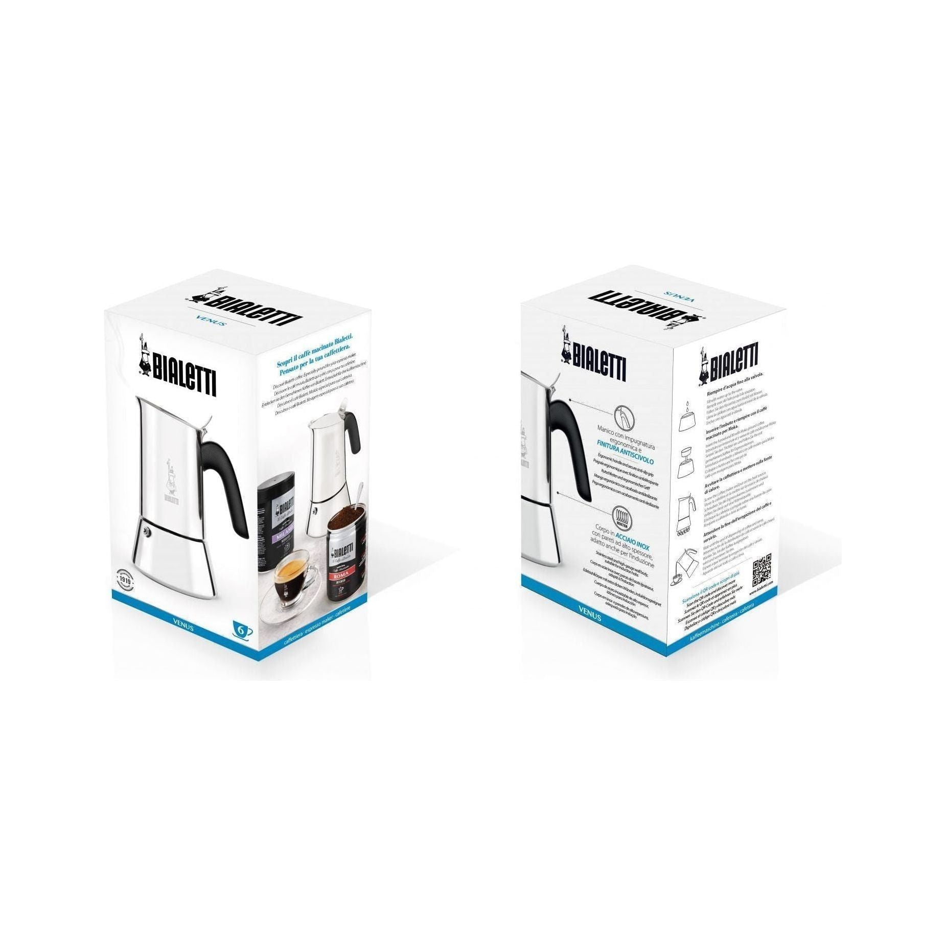 Bialetti Venus Mokabryggare Induktion 10 Koppar