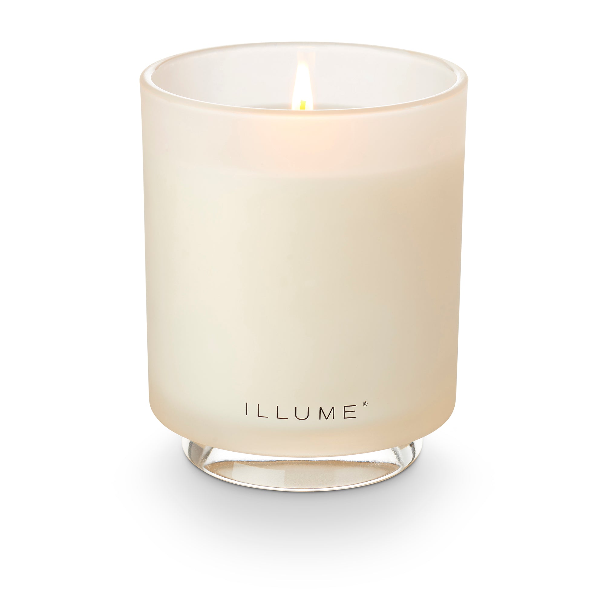 Illume Driftwood Ljuslykta i Glas, Vit,