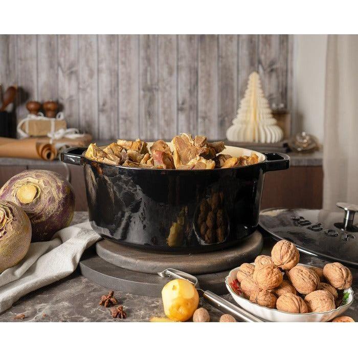 Sabor Gjutjärnsgryta 6,7 L Svart