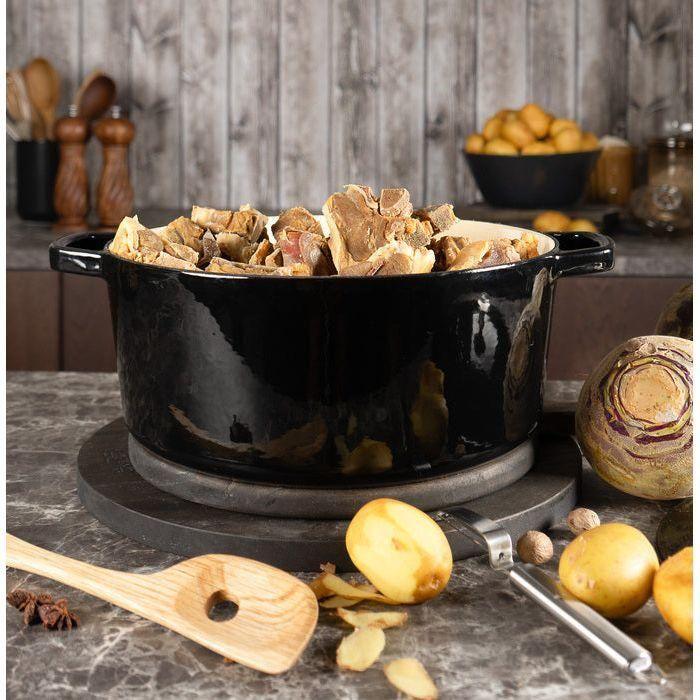 Sabor Gjutjärnsgryta 6,7 L Svart