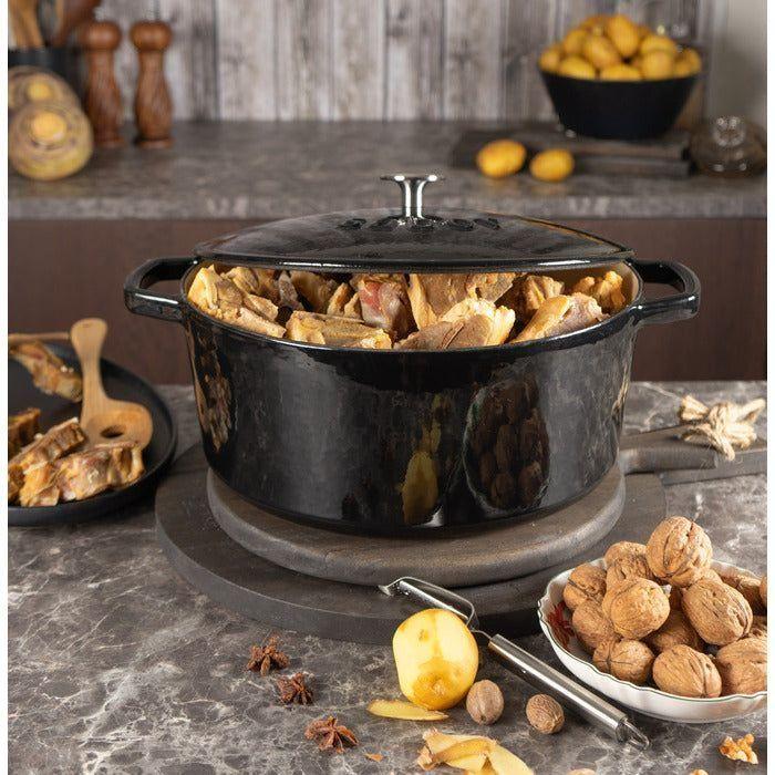 Sabor Gjutjärnsgryta 6,7 L Svart