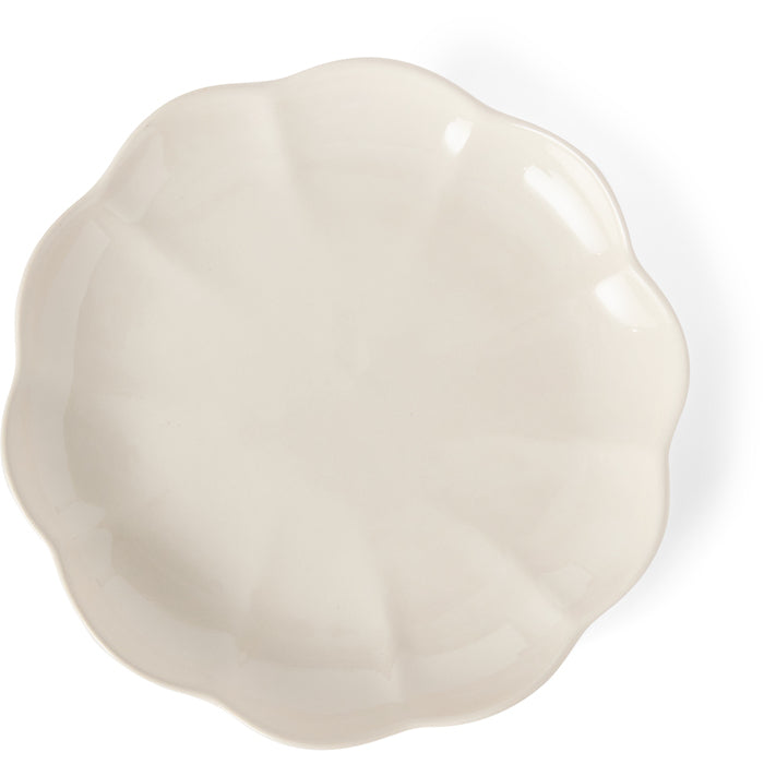 Stiernholm Lotus tallrik 22 cm creme