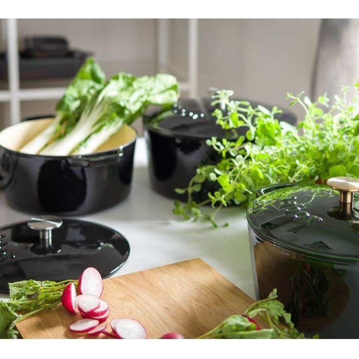 Sabor Gjutjärnsgryta 6,7 L Svart