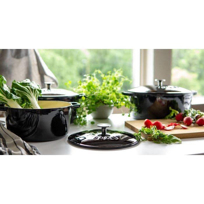 Sabor Gjutjärnsgryta 6,7 L Svart