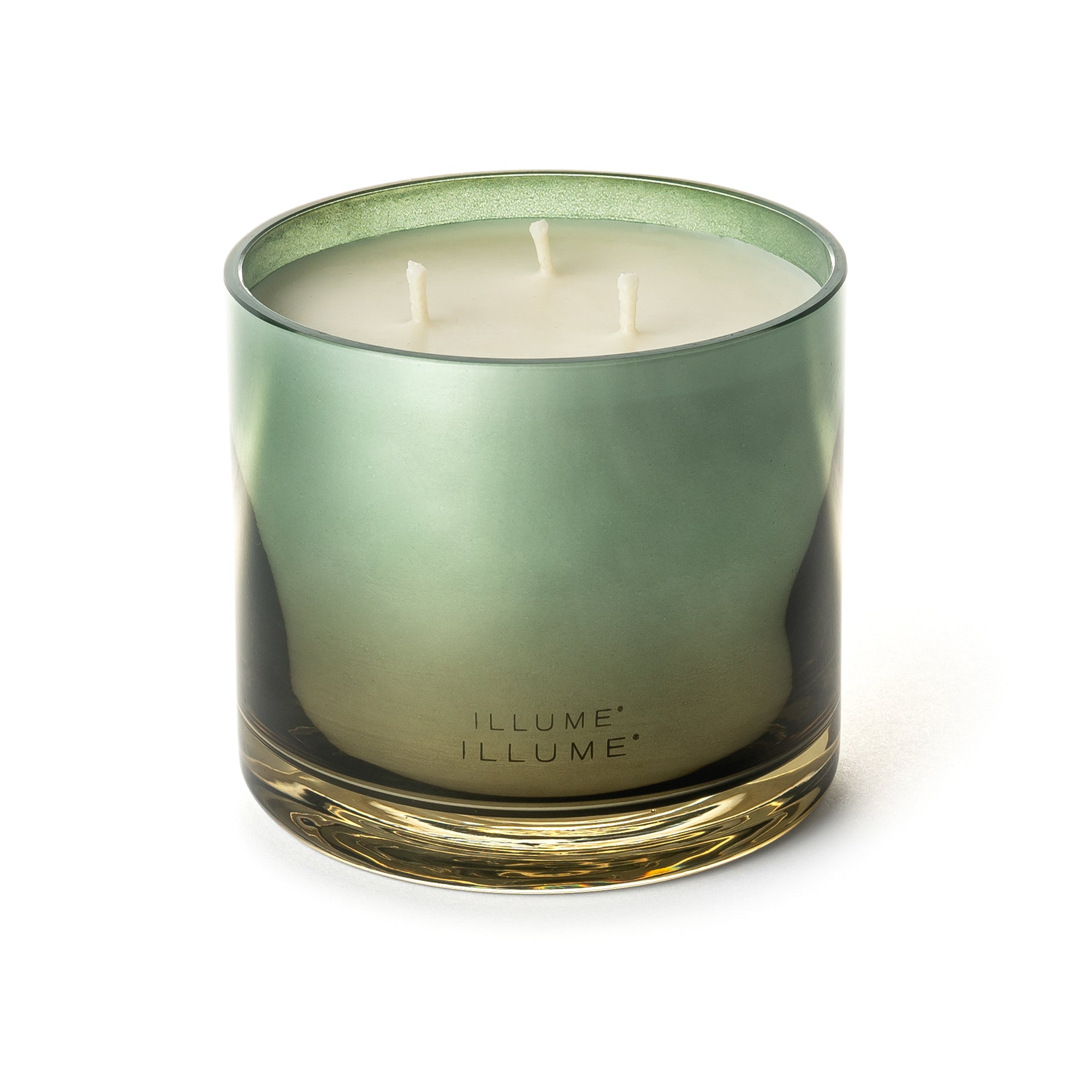 Illume Hinoki Sage Dekorativt Glaskerljus, Grön,