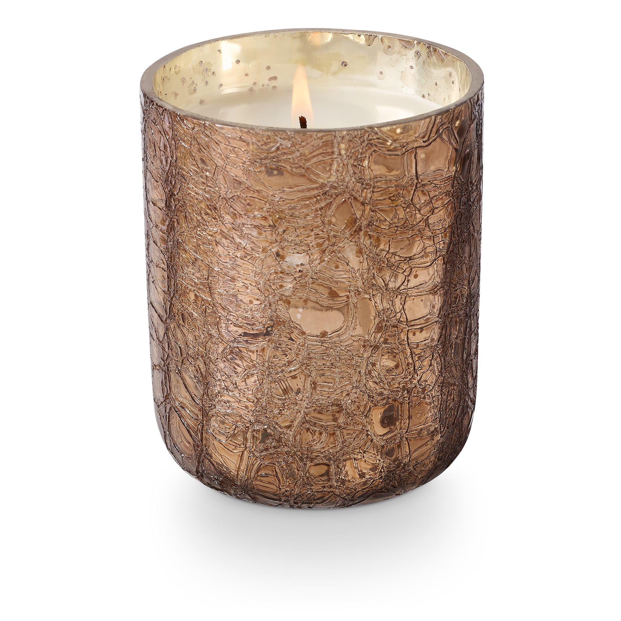 Illume Woodfire Sprakande Glasmjus, Brun