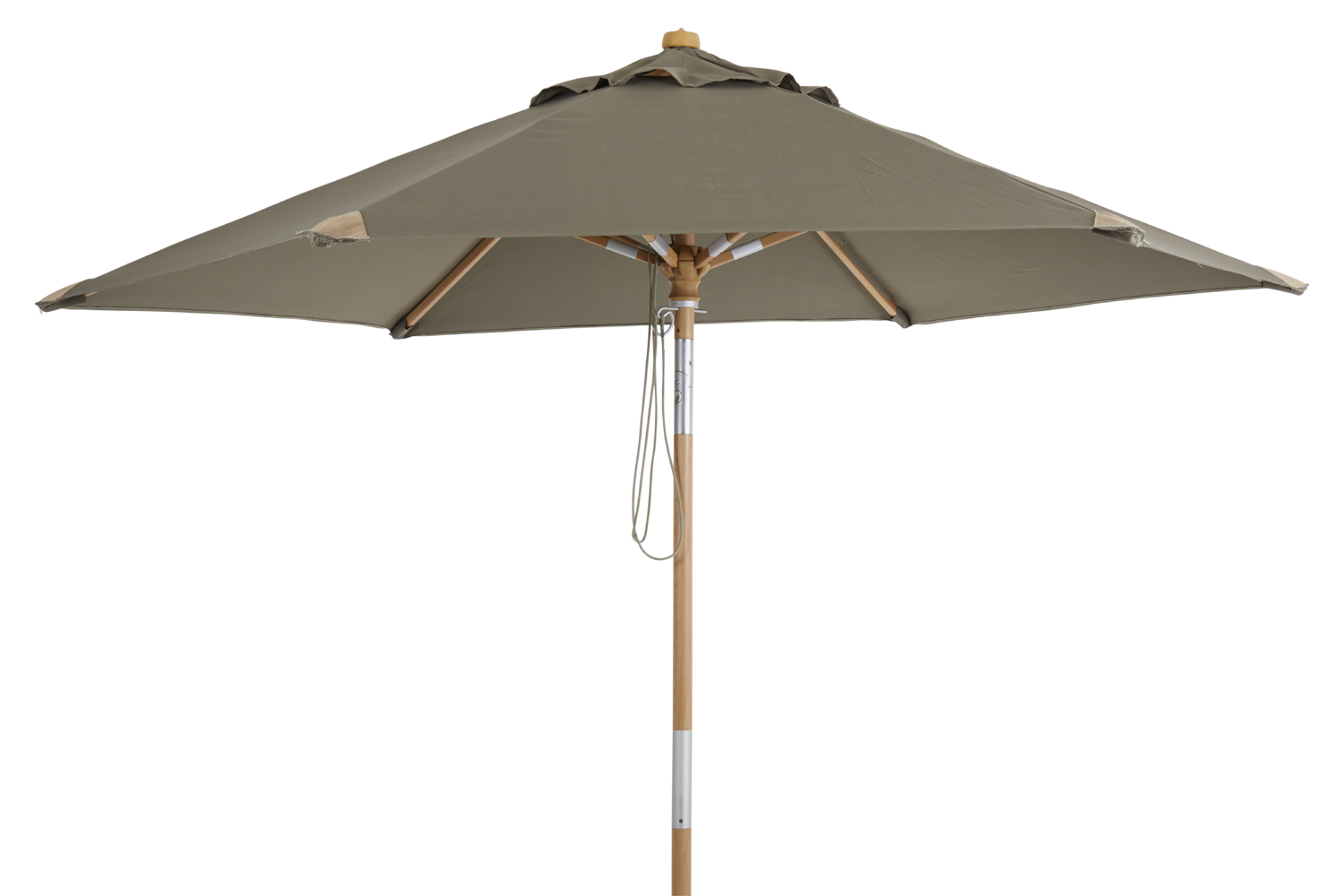 Brafab Trieste parasoll Natur/taupe 2,5 M