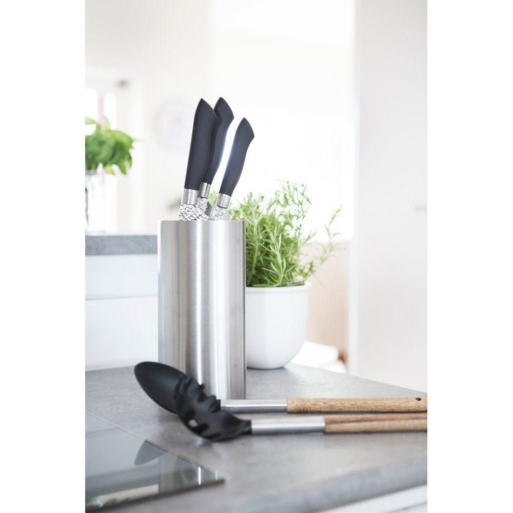 Dorre Universal Knivblock Borstad Yta Rostfri Höjd 22,5 cm