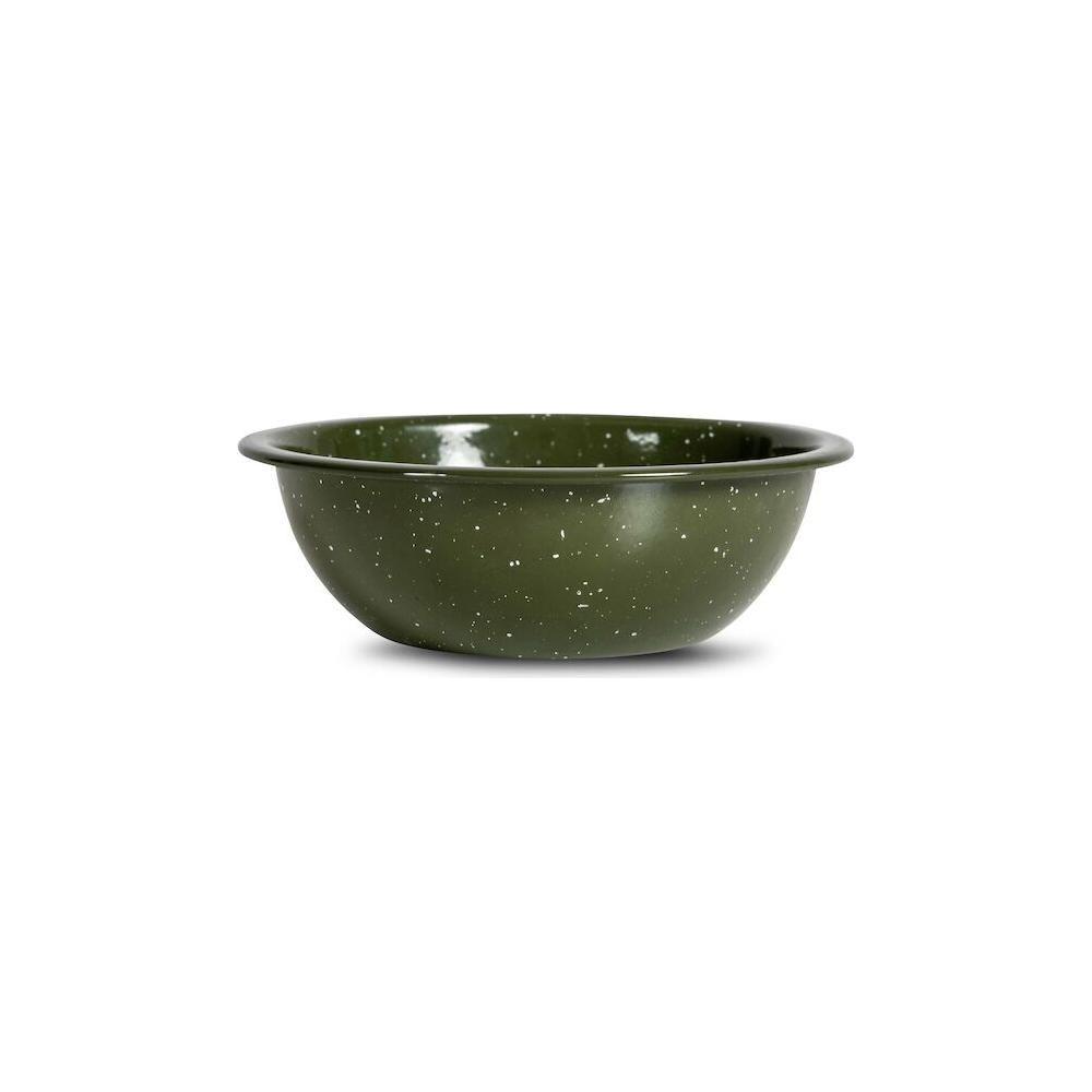 Sagaform Doris emaljskål Ø16 cm Grön