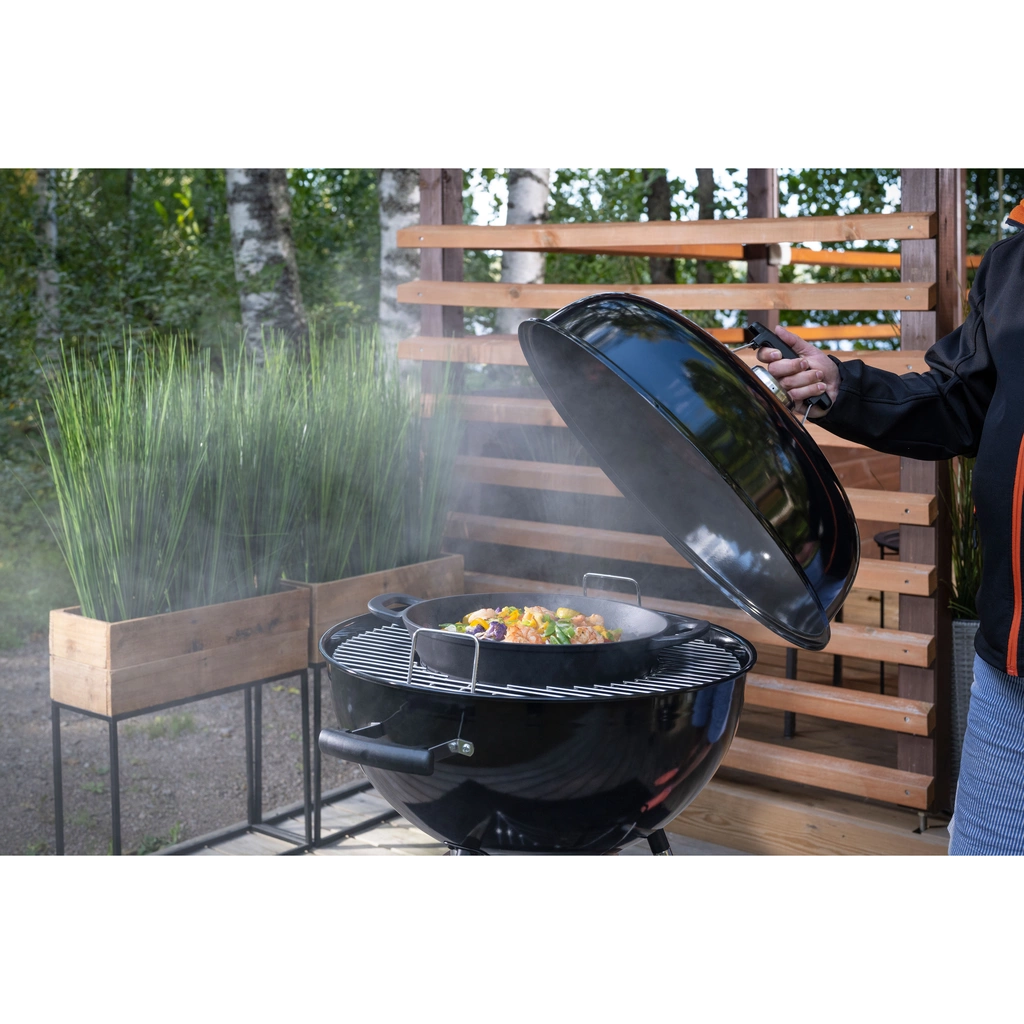 Mustang Wokpanna I Gjutjärn Multigrill 30 cm