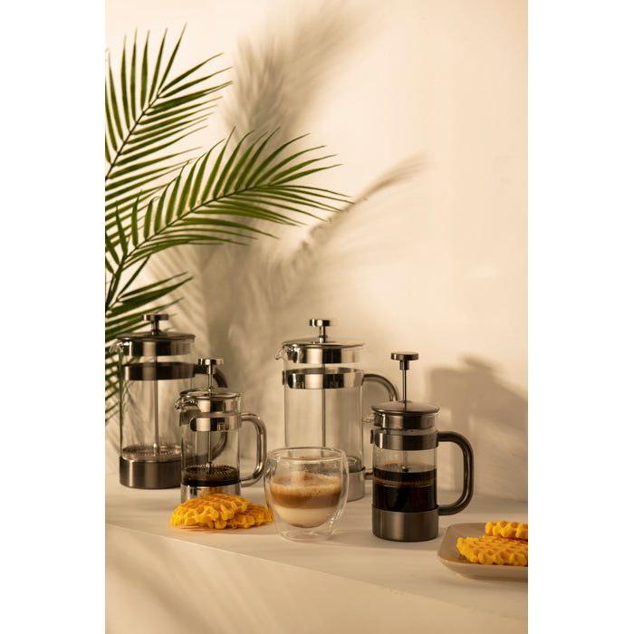 Modern House Lundi Presskanna med Handtag 21 cm Rostfri/Klar