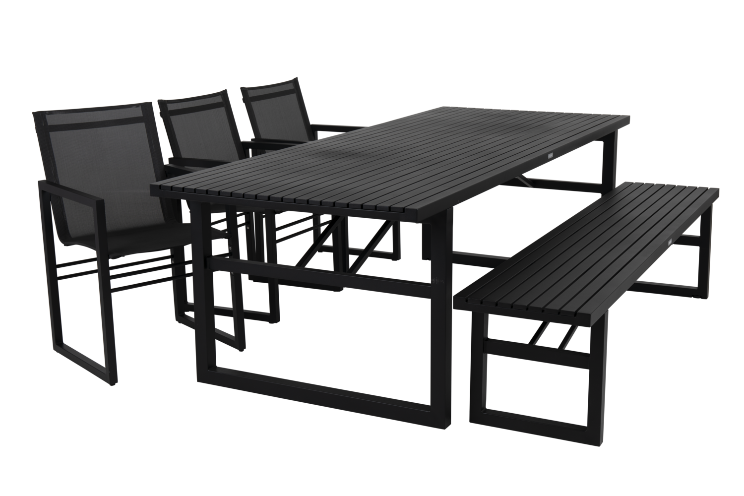 Brafab Vevi matbord Svart 230 cm