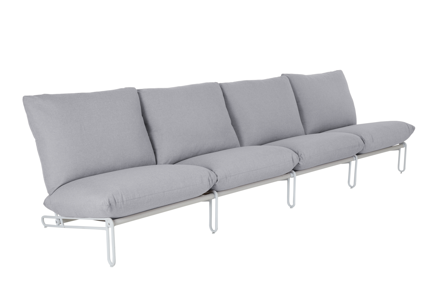 Brafab Blixt sittdel Vit/Sky grey