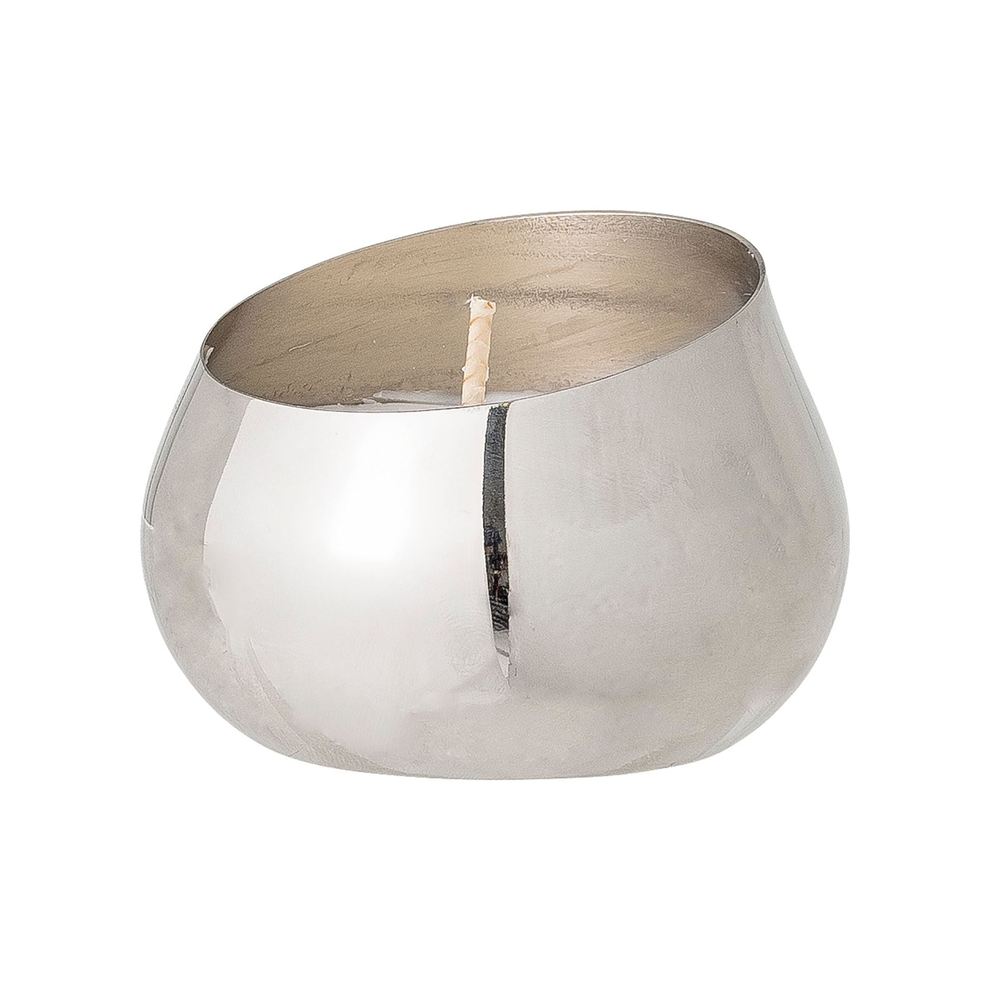 Illume X Bloomingville NO.6-Sequoia Doftljus, Silver, Vax