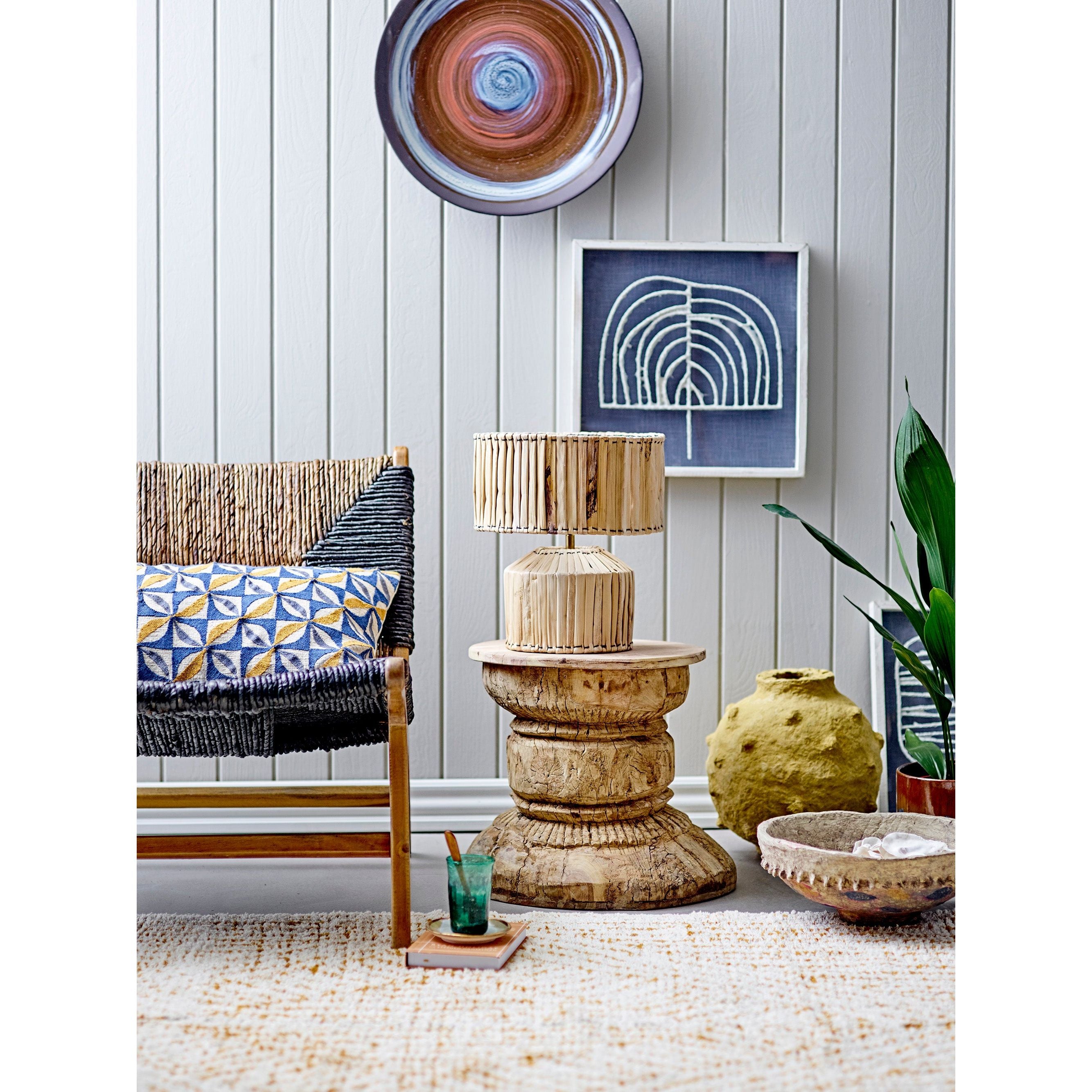 Creative Collection Grant Loungestol, Svart, Teak