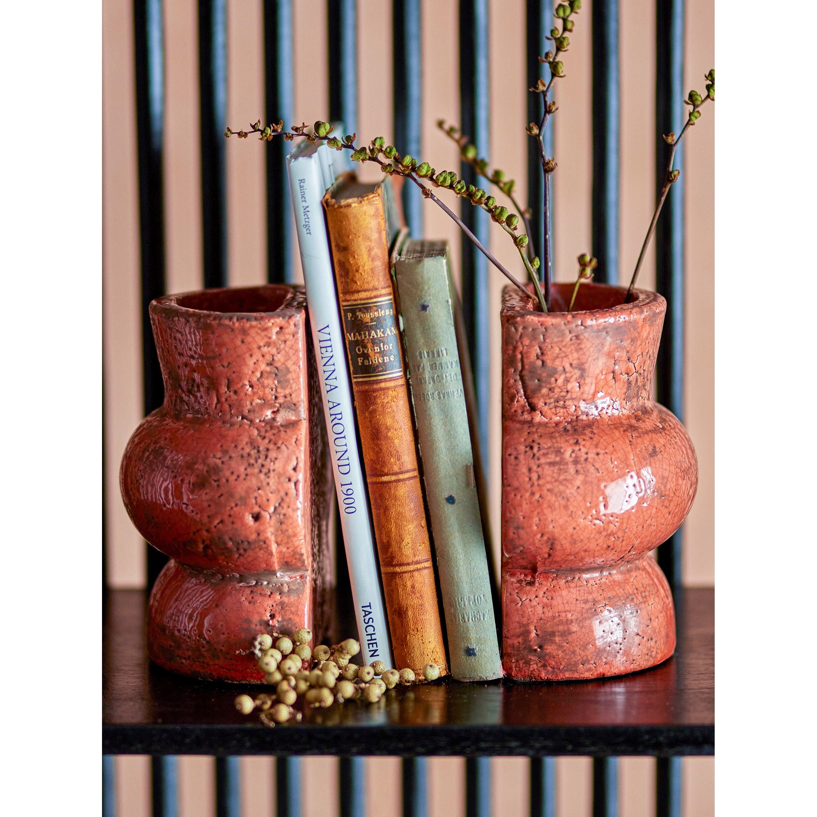 Creative Collection Maiza Bokstöd, Orange, Terrakotta