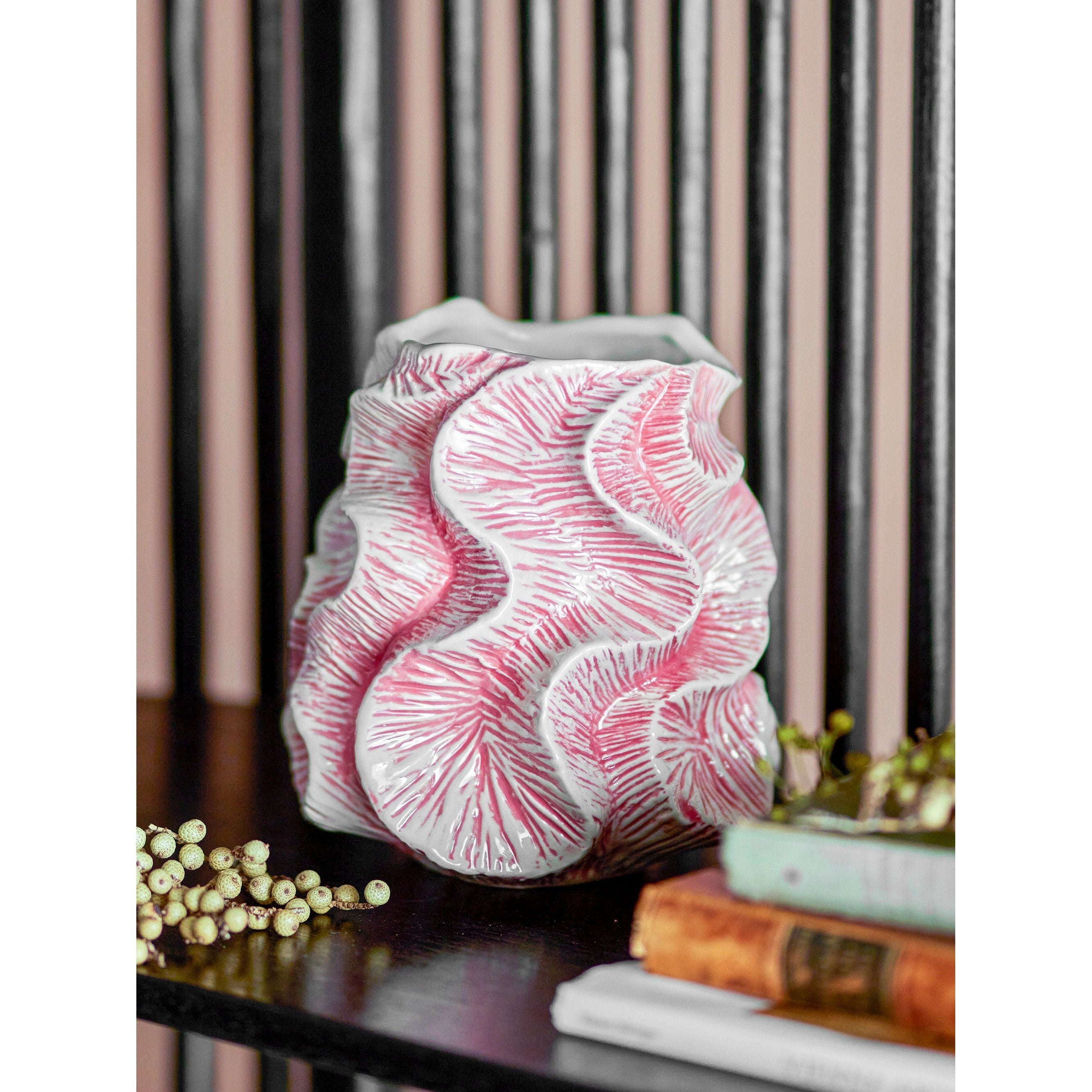 Creative Collection Guxi Vas, Rosa, Stengods
