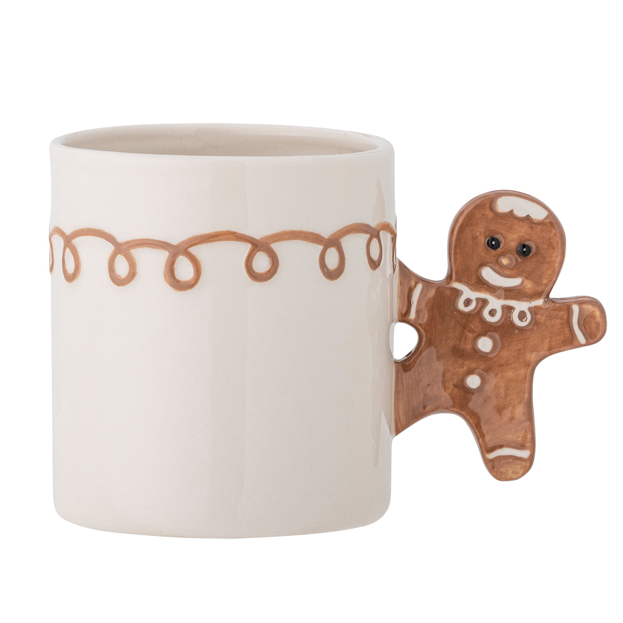 Bloomingville Ginnie Mugg, Brun, Stengods