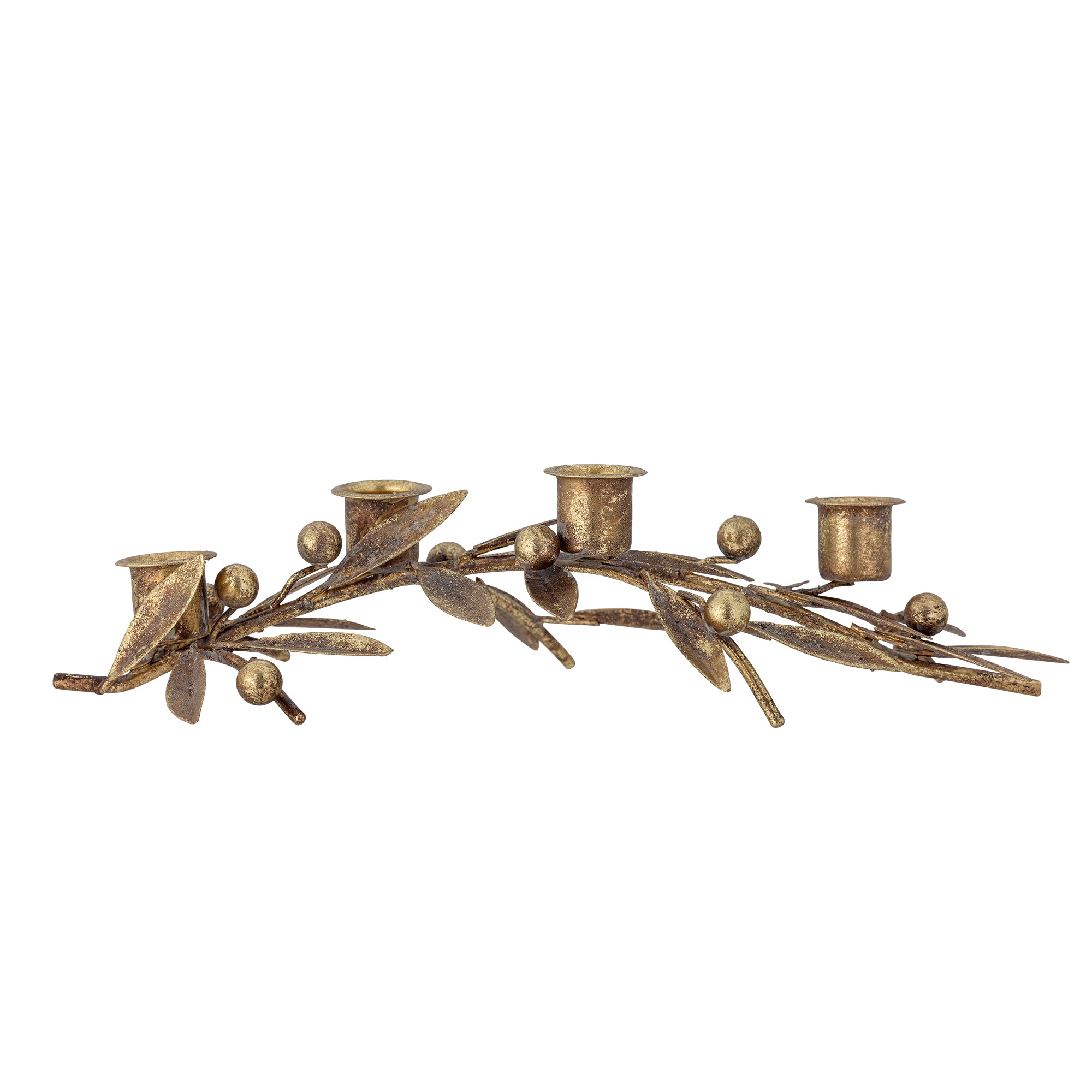 Bloomingville Mirabel Ljusstake, Guld, Metall