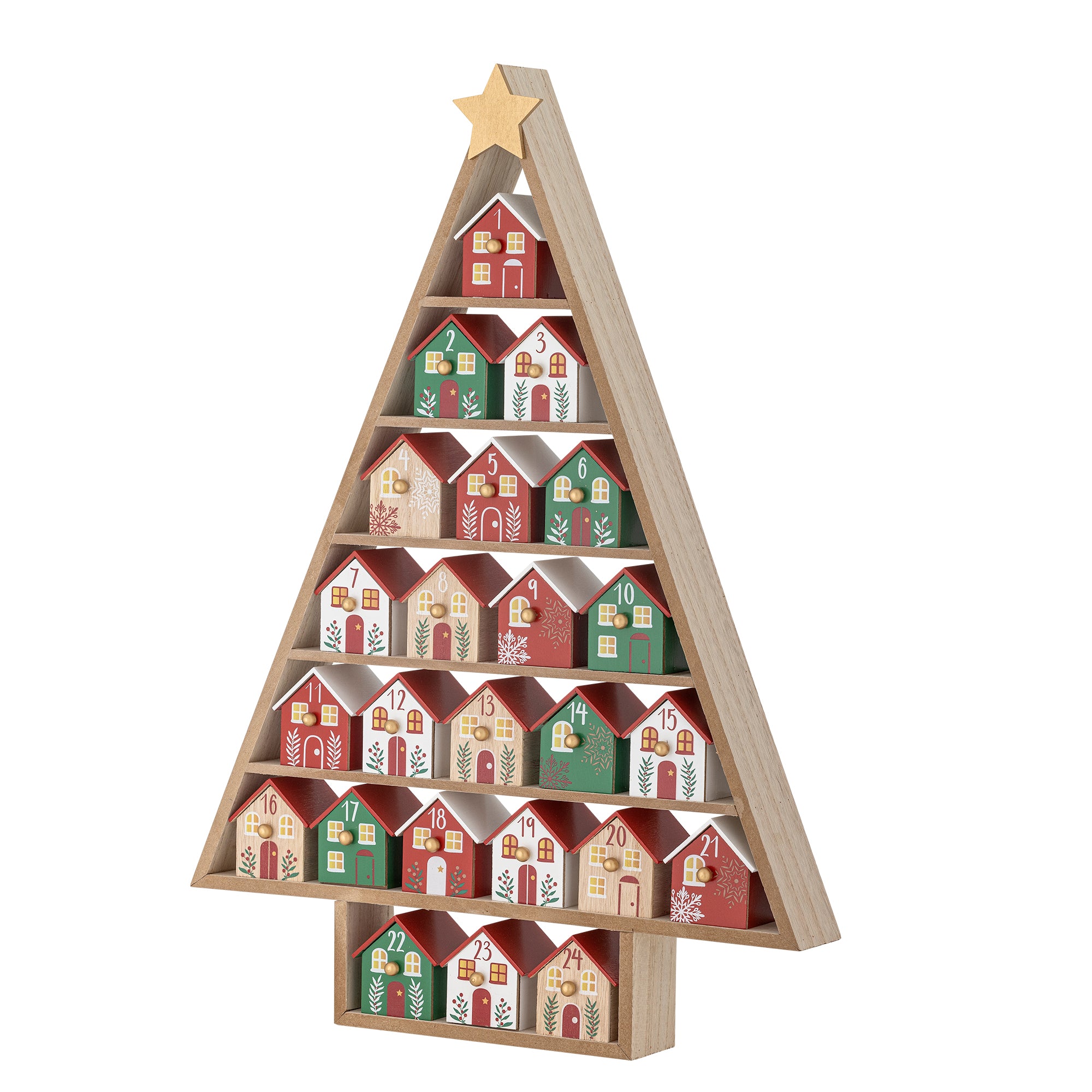 Bloomingville Calvin Calendar, Flera färger, MDF