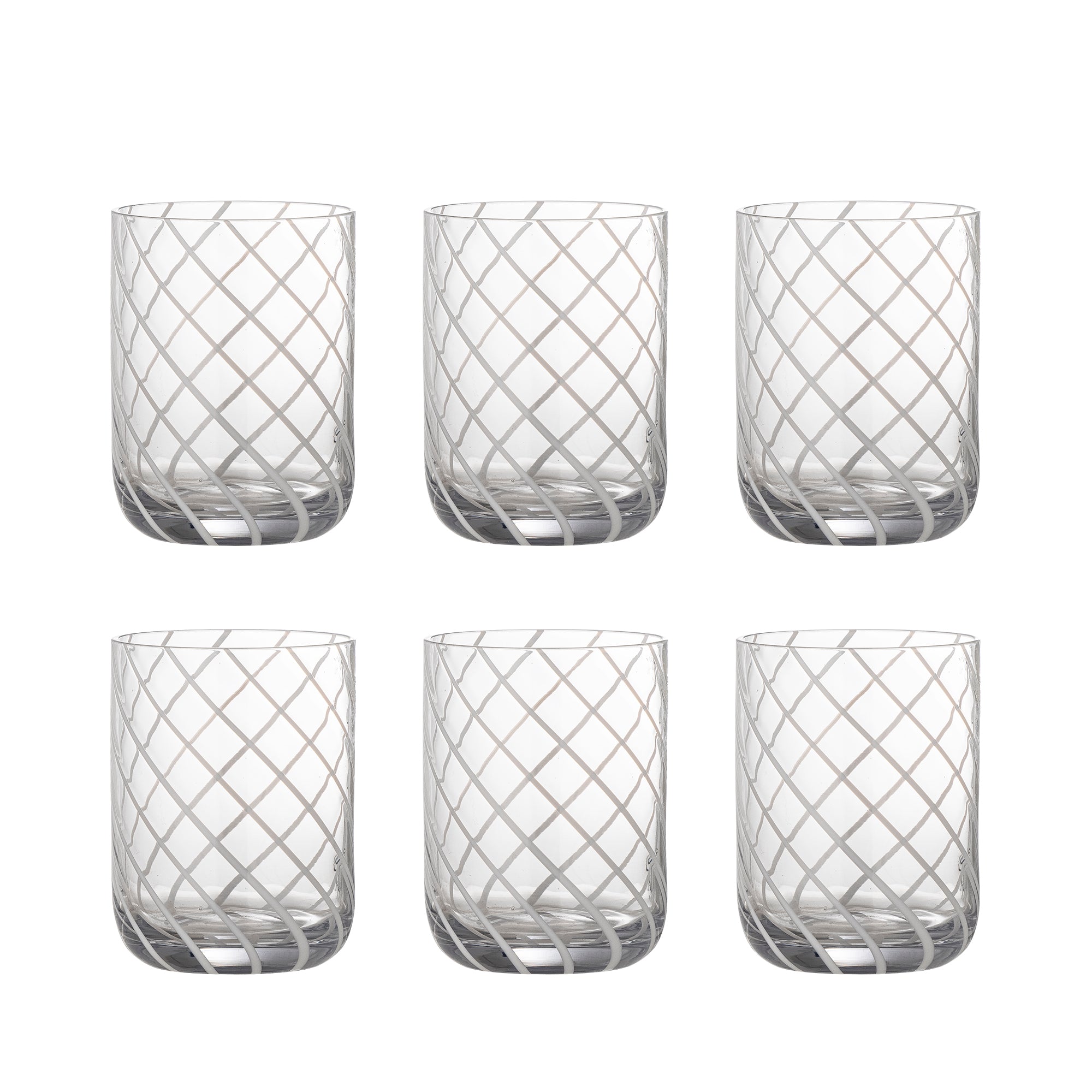 Bloomingville Havin Dricksglas, Multipack, Klara, Glas