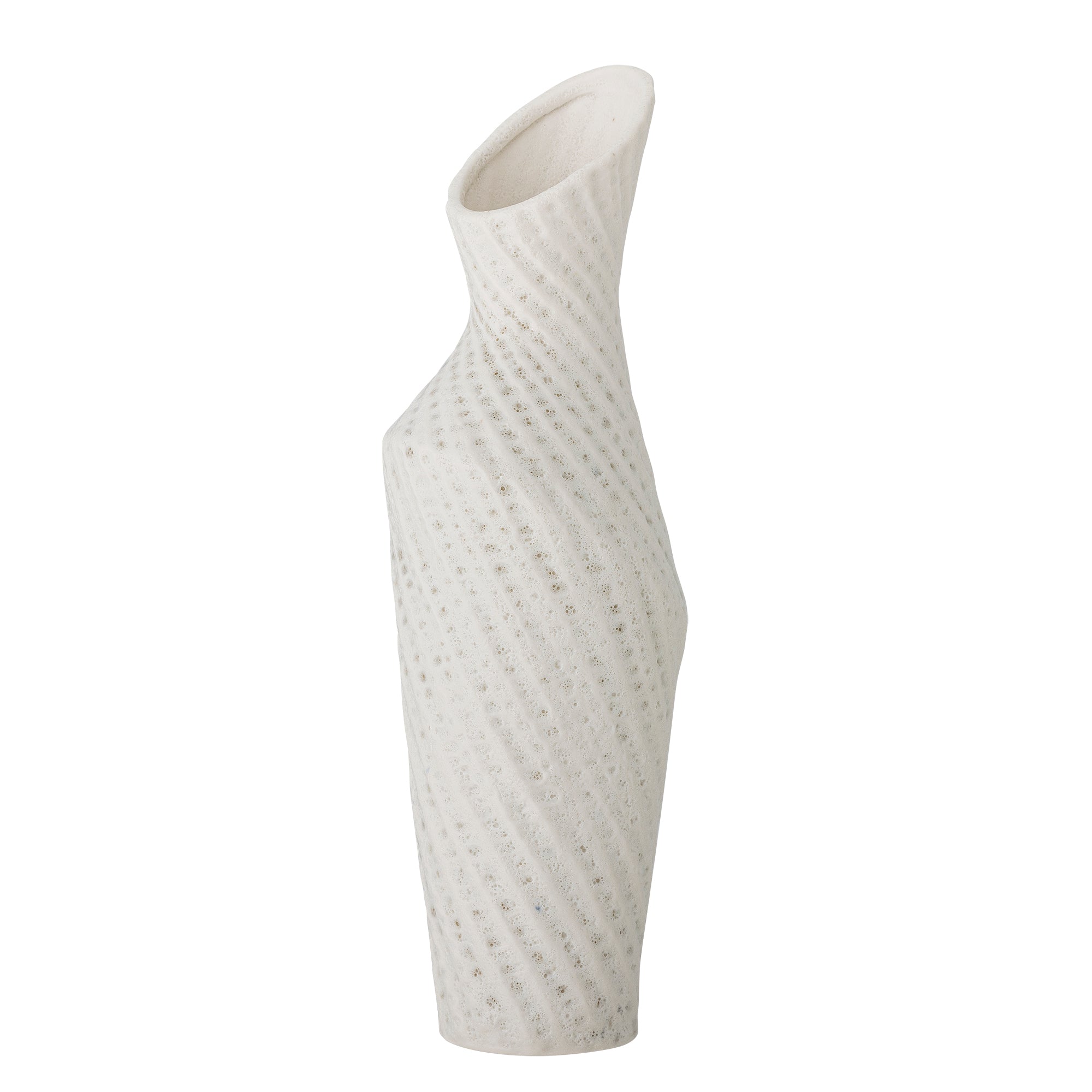 Creative Collection Fikla Vas, Vit, Stengods