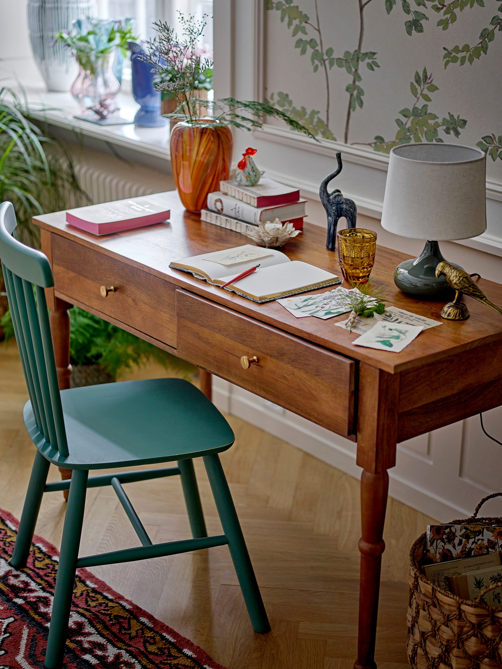 Creative Collection Longuro Deco, Blå, Stengods