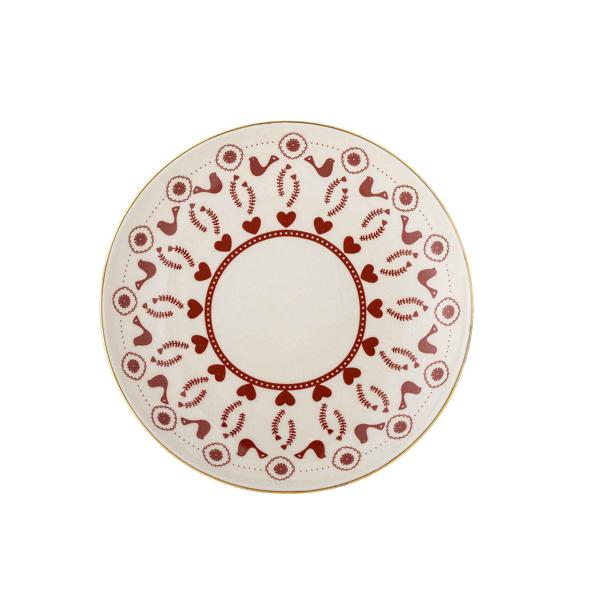Bloomingville Jolly Tallrik, Multi, Stengods