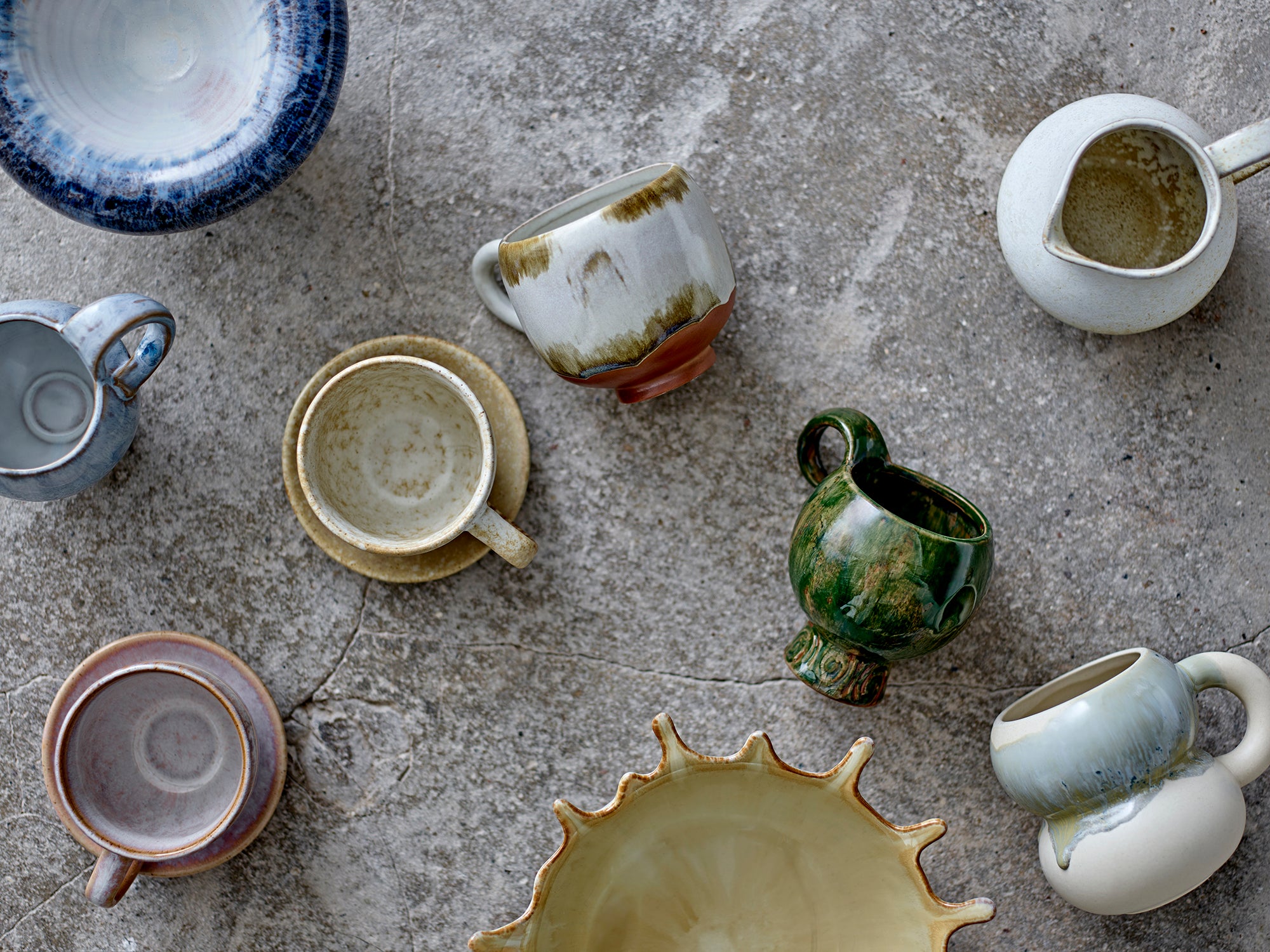 Bloomingville Jade Cup, Natur, Stengods