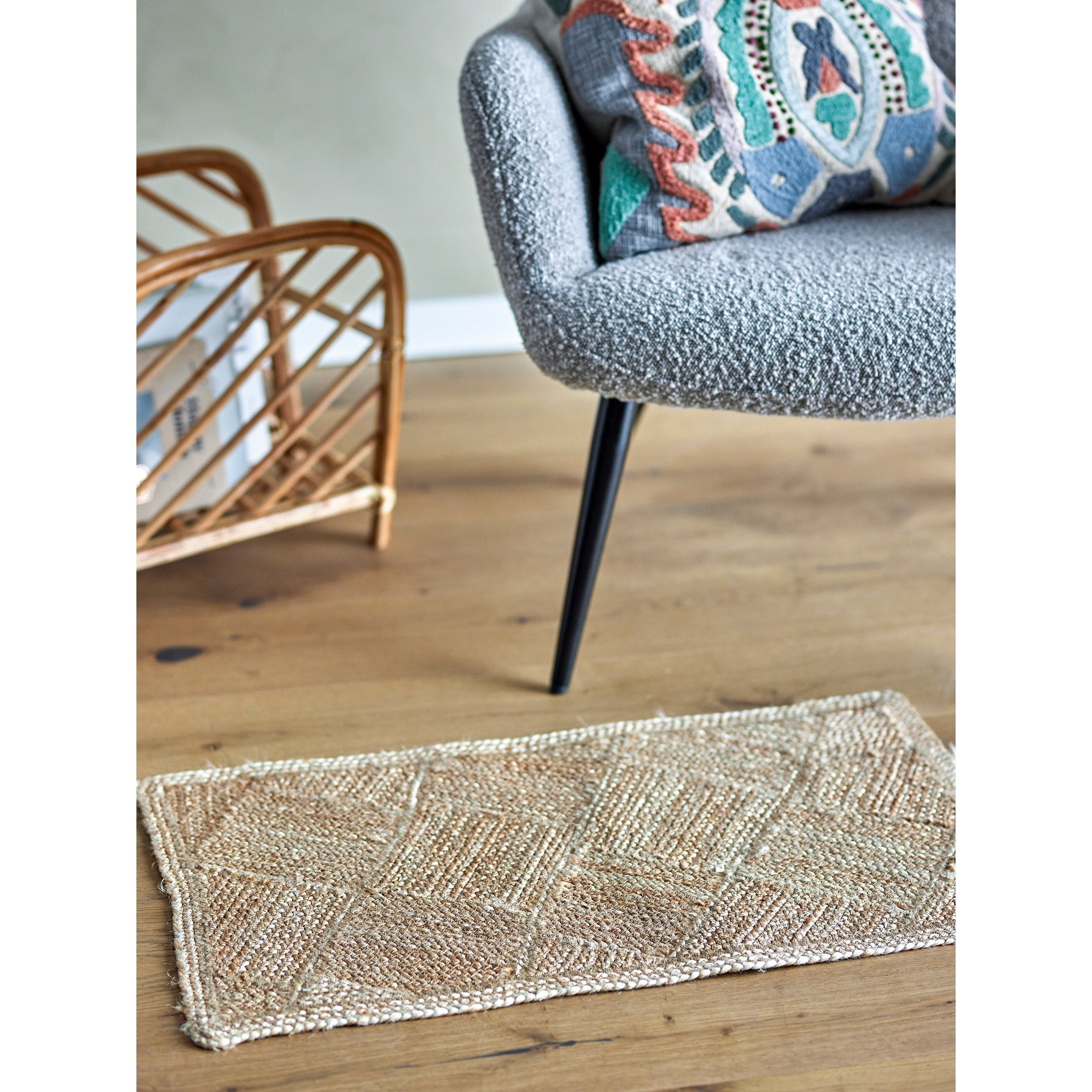 Bloomingville Curtis Matta, Natur, Jute