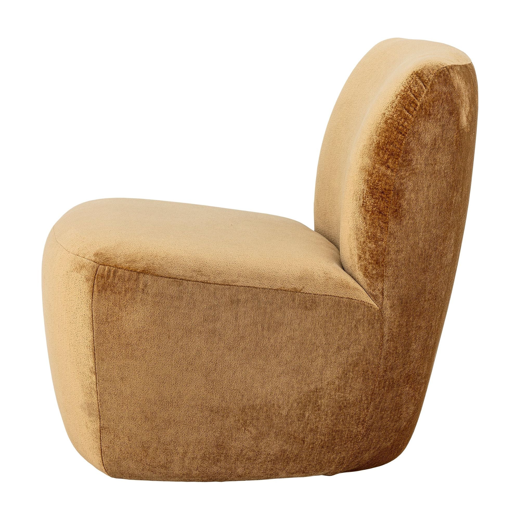 Creative Collection Almonde Loungestol, Brun, Polyester